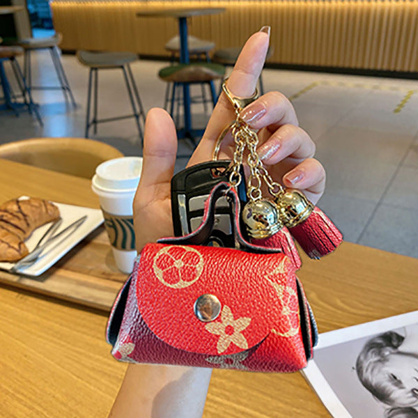 Designer mini Bag keychain coin purse
