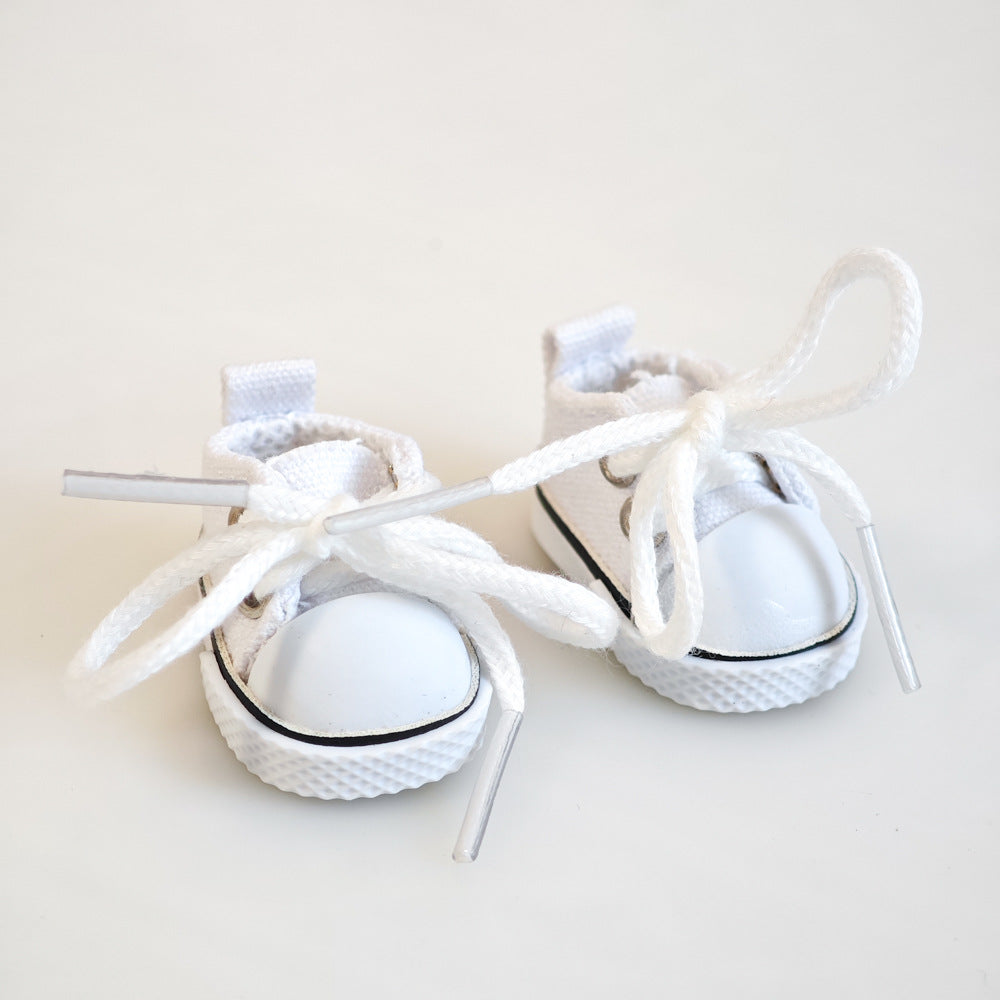 Labubu canvas shoes Doll mini shoes small boots