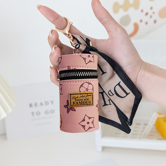 Designer mini Bag keychain lipstick bag