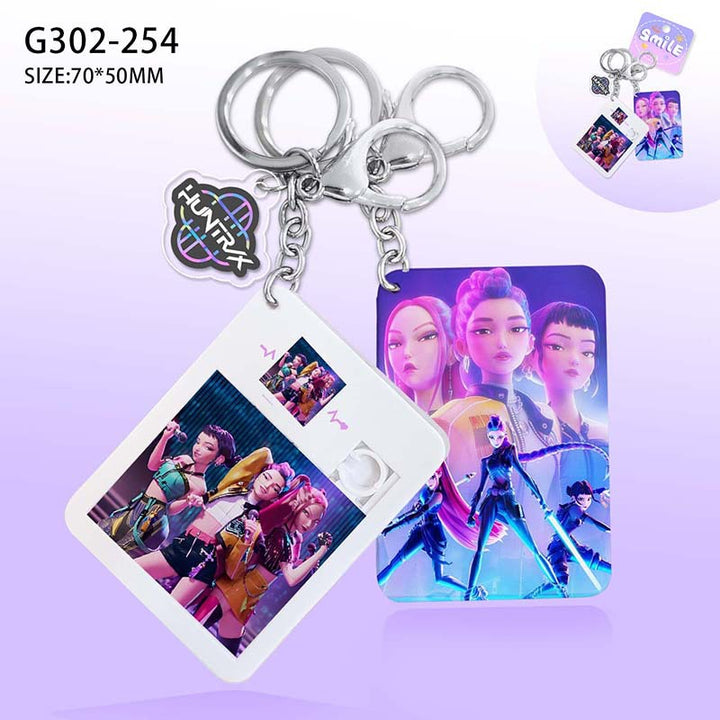 KPop Demon Hunters HUNTR/X Slide Puzzle keychain