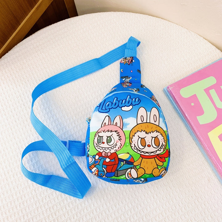 Children's labubu Fanny bag cartoon Labubu crossbody bag coin purse