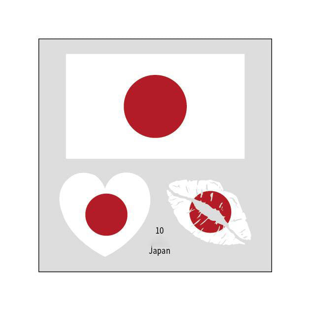 2026 FIFA World Cup national Flag Water Transfer Tattoo Stickers-10sheets