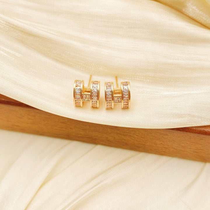 Luxury Letter H stud earrings