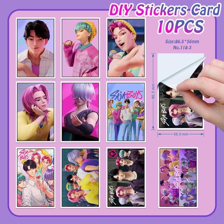 KPop Demon Hunters 10pcs Stickers