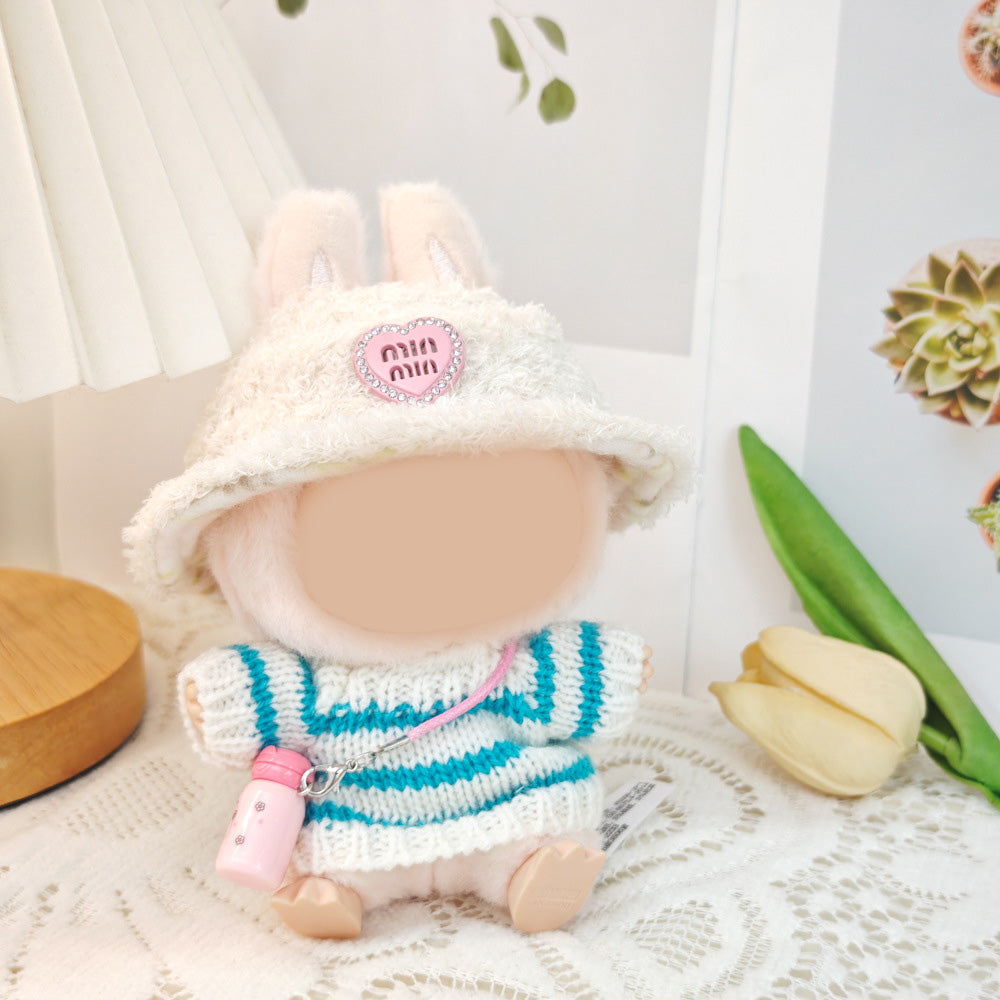 Labubu cute knitted sweater doll clothes