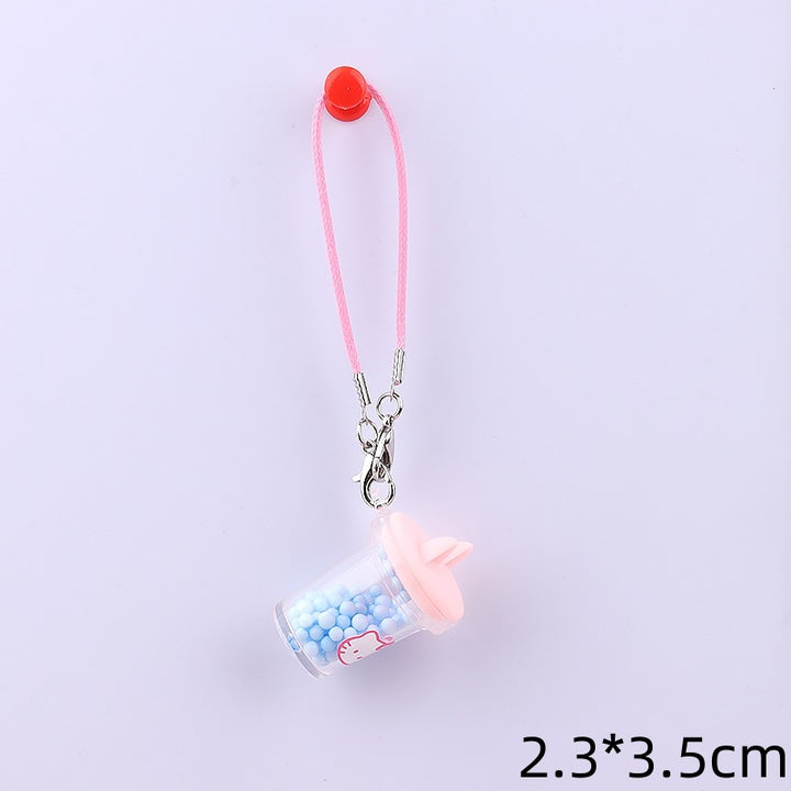 Labubu Cat ear milk tea cup doll Accessories