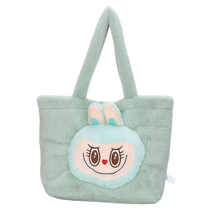 Labubu cute cartoon plush handbag labubu tote bag