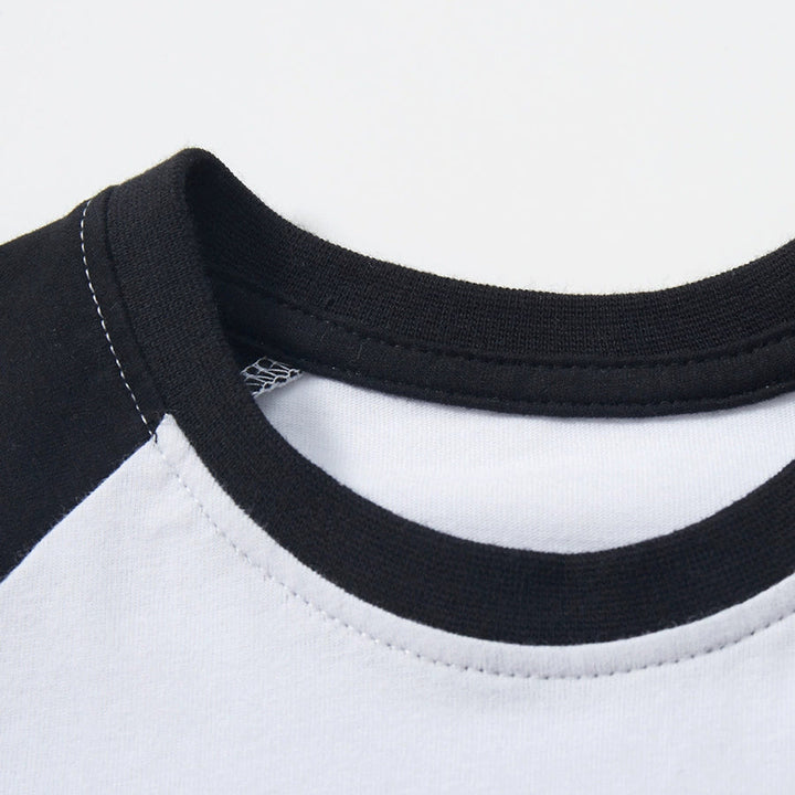 Boys'cotton T-shirt with bear printed