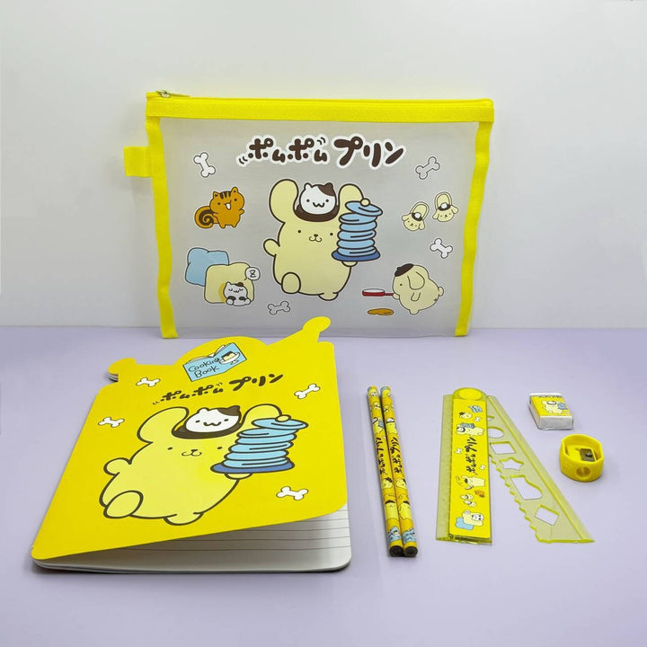 Cute sanrio inspired Student stationery set