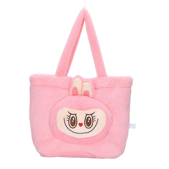Labubu cute cartoon plush handbag labubu tote bag