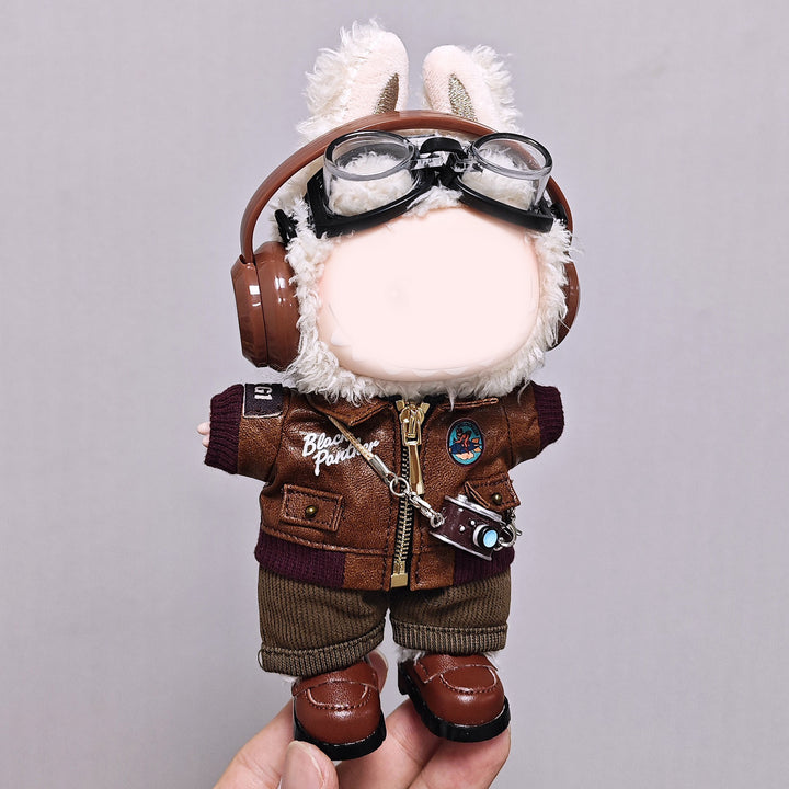 Vintage bomber jacket doll clothes