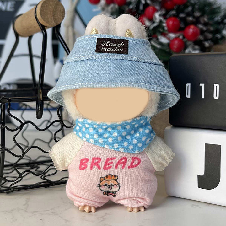 Handmade cute mini dolls clothes for 10cm dolls