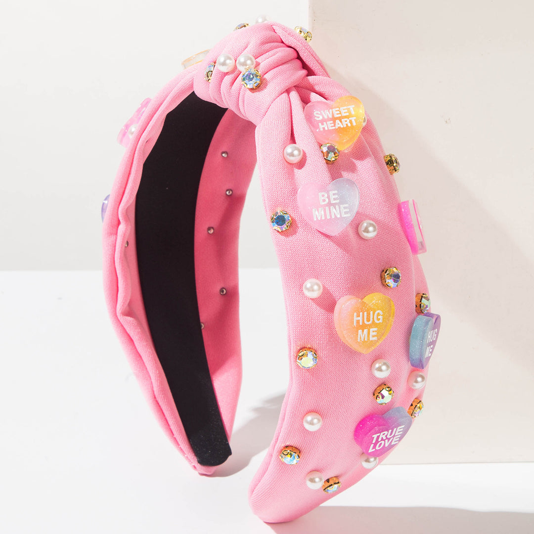 Valentine's day heart candy diamond deco sweet Headband