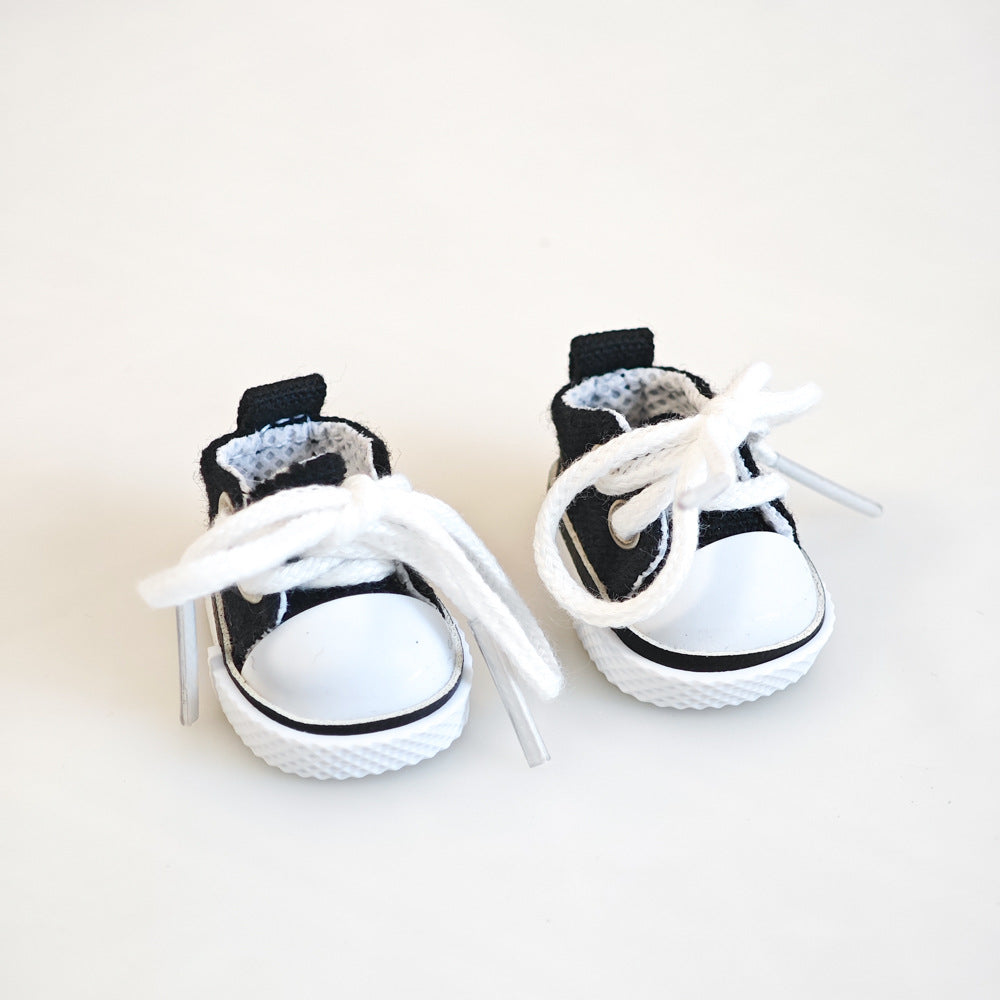 Labubu canvas shoes Doll mini shoes small boots