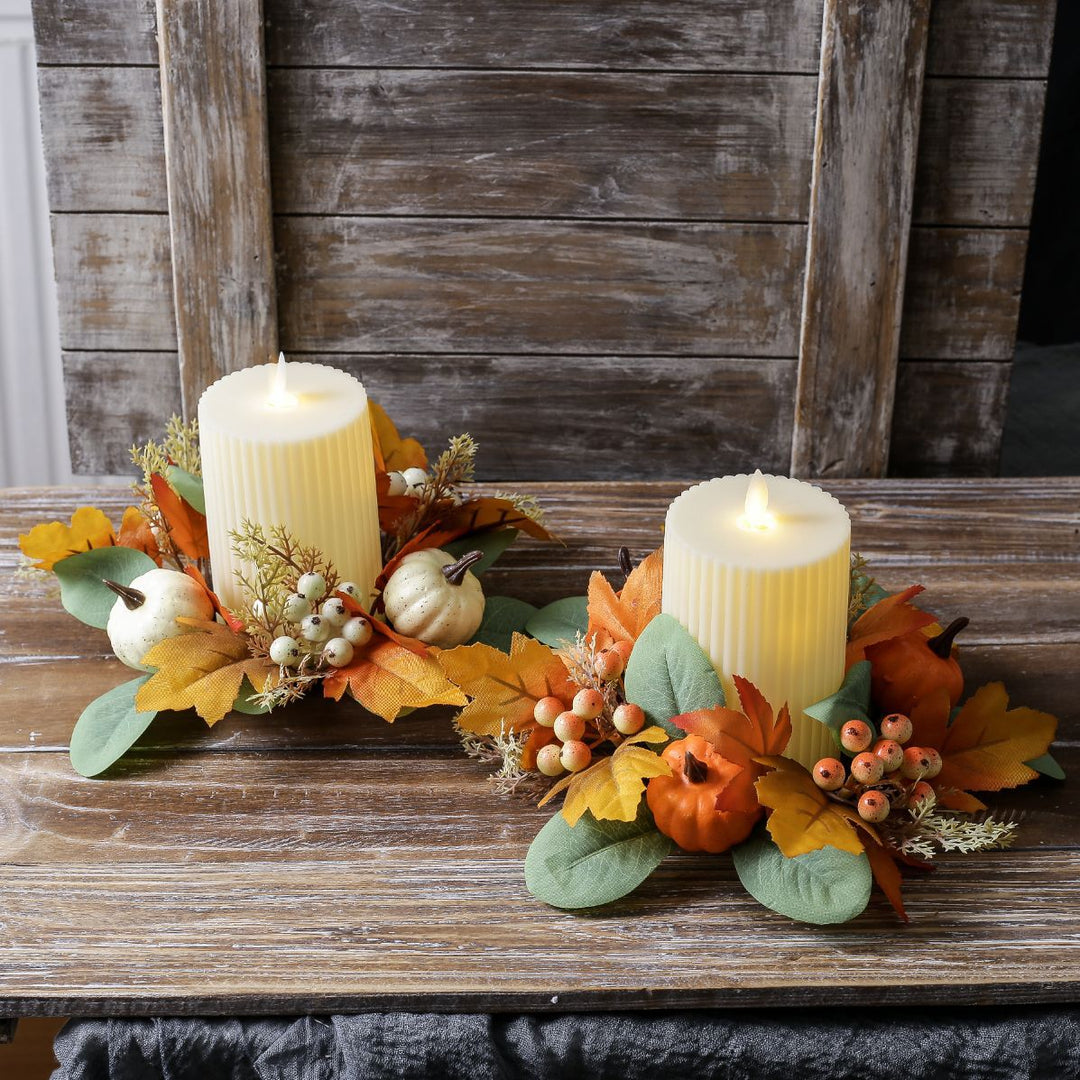 Thanksgiving Candle Rings Thanksgiving decoration