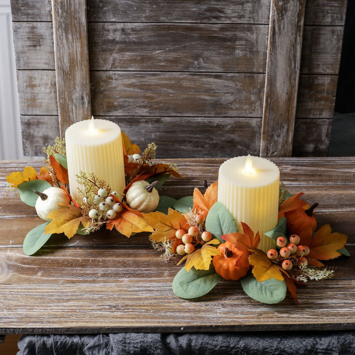 Thanksgiving Candle Rings Thanksgiving decoration