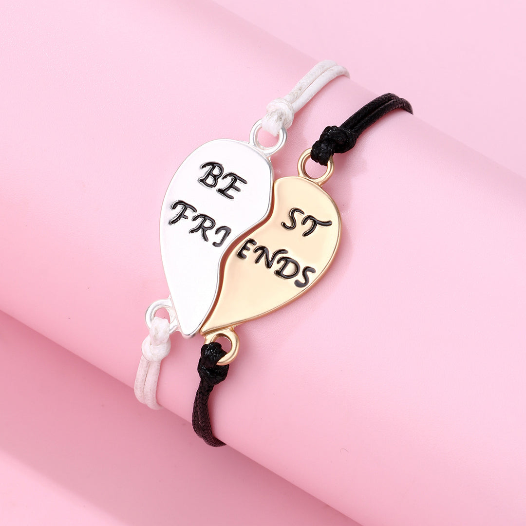 Valentine's best friends 2pcs bracelet students gift
