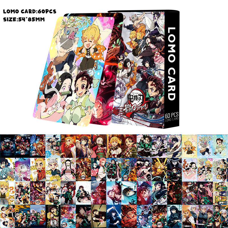 Demon Slayer: Kimetsu no Yaiba Lomo Card-60pcs