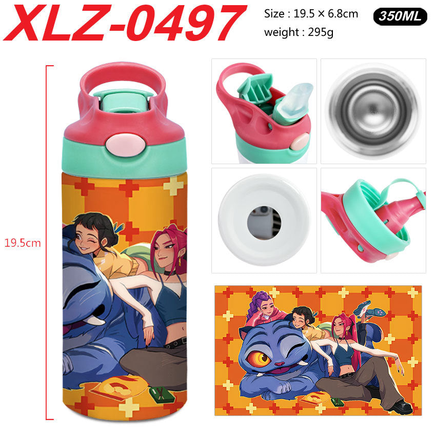 KDH K-pop inspired Stainless steel thermos Cups students Tumblers-350ml