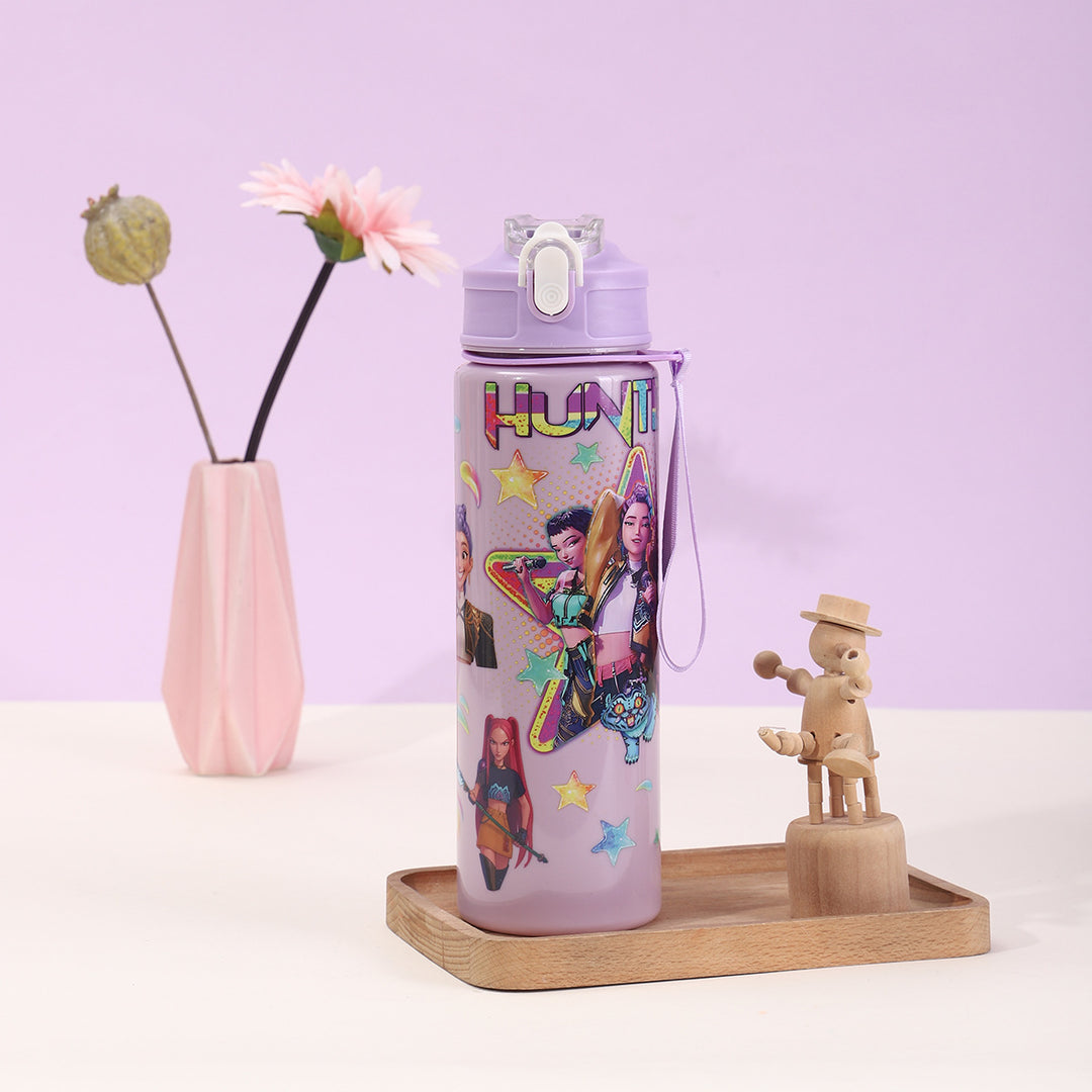 KDH K-pop inspired Straw Cup Portable plastic water bottle