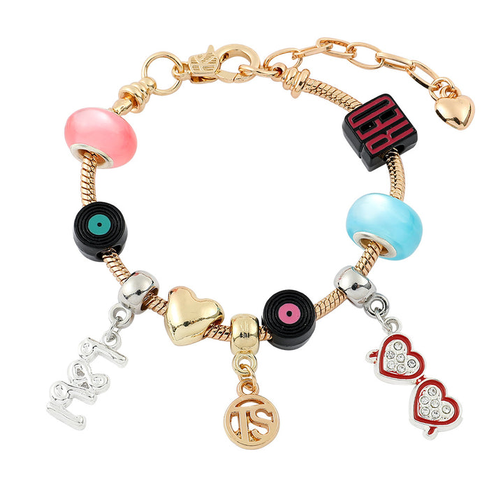 Taylor Swift inspired Beaded Bracelet for swiftie