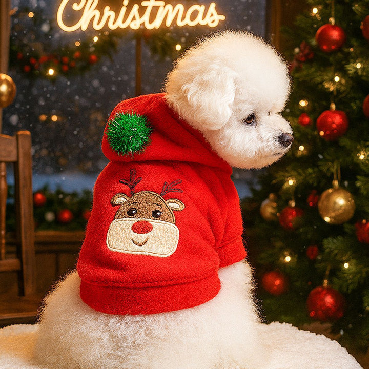 Puppy&cat Christmas costume Christmas pet clothes
