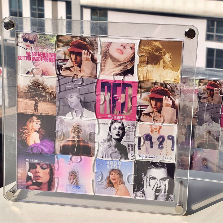 Taylor Swift album acrylic puzzle desktop ornaments Swiftie gifts