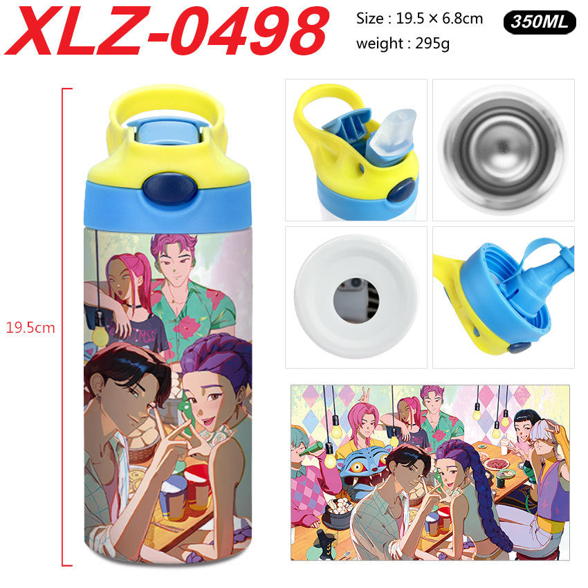 KDH K-pop inspired Stainless steel thermos Cups students Tumblers-350ml