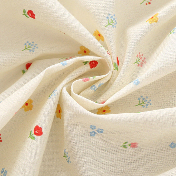 Cherry Cake embroidered cotton floral smocked dress