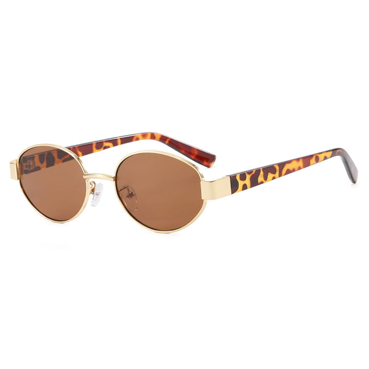 Retro Oval Sunglasses for Women