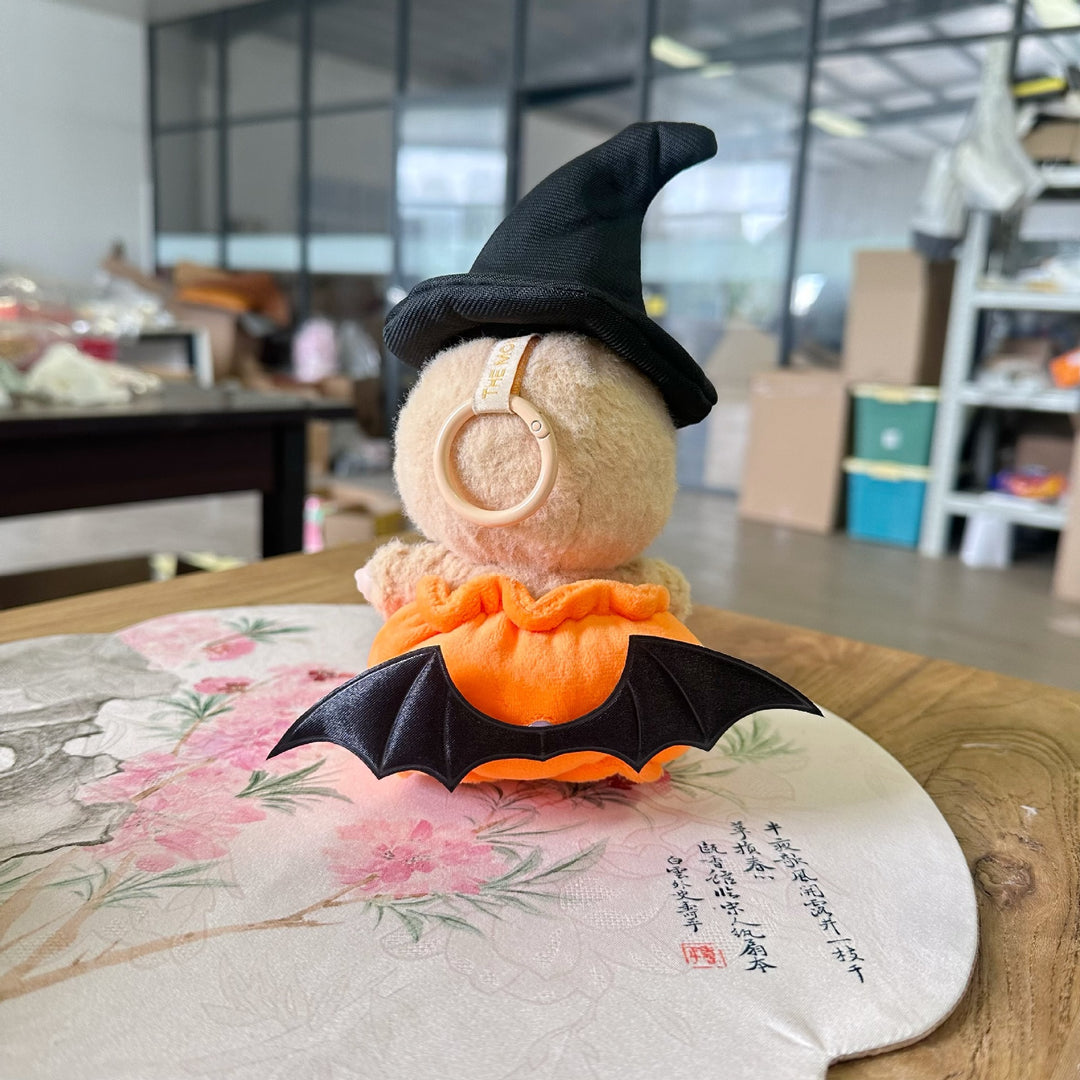 LABUBU Halloween witch hat Pumpkin doll clothes