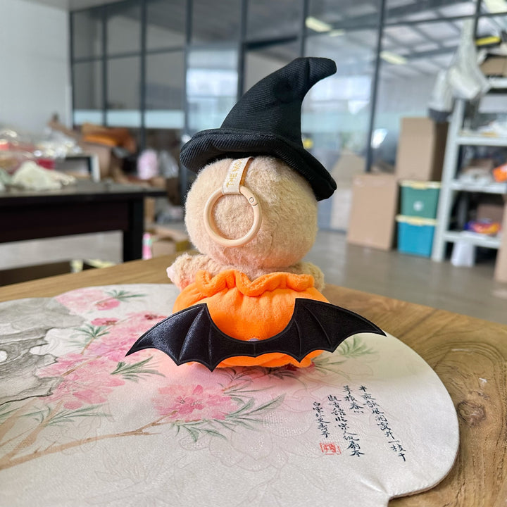 LABUBU Halloween witch hat Pumpkin doll clothes