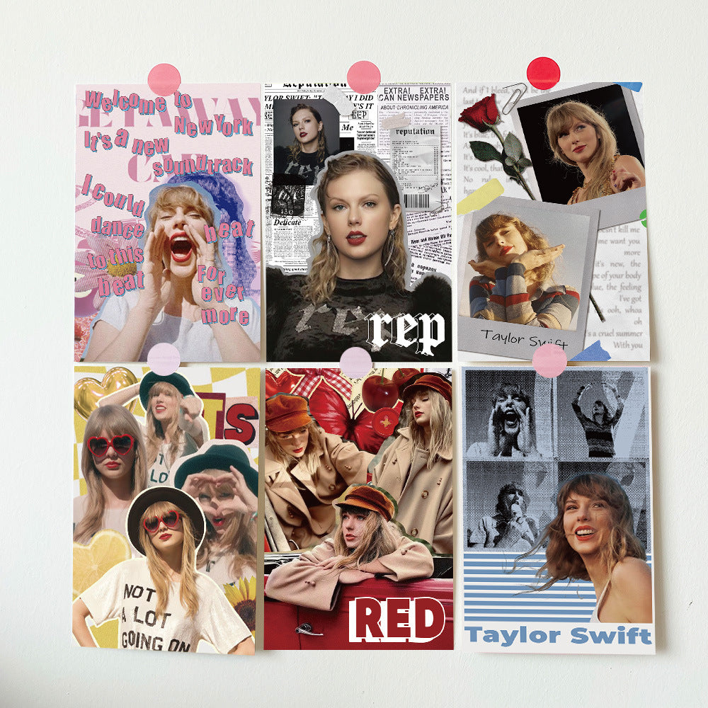 10pcs Taylor Swift decoration collection postcards