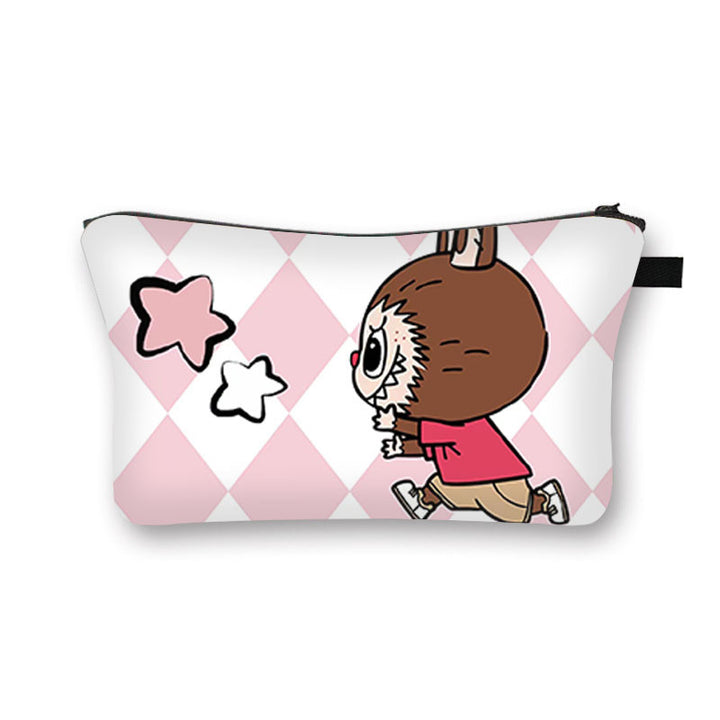 Labubu cosmetic bag portable toiletry bag