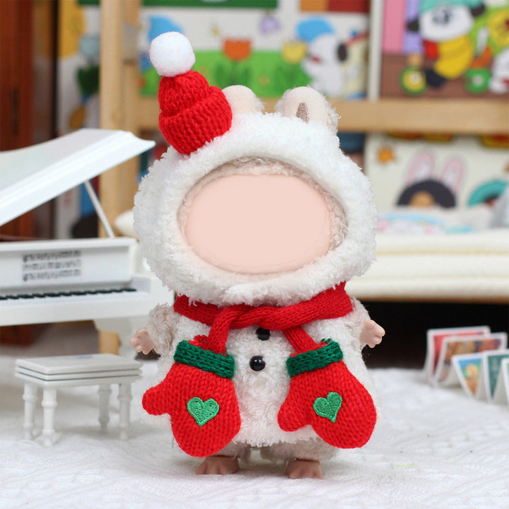 Labubu Christmas themed clothes holiday costume