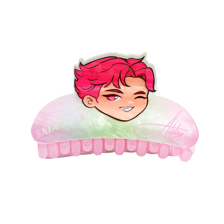 KPOP demon hunters Acrylic hair claw clip