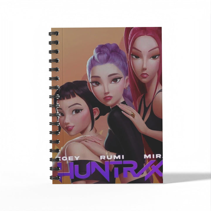 Kpop Demon Hunters coil notebook