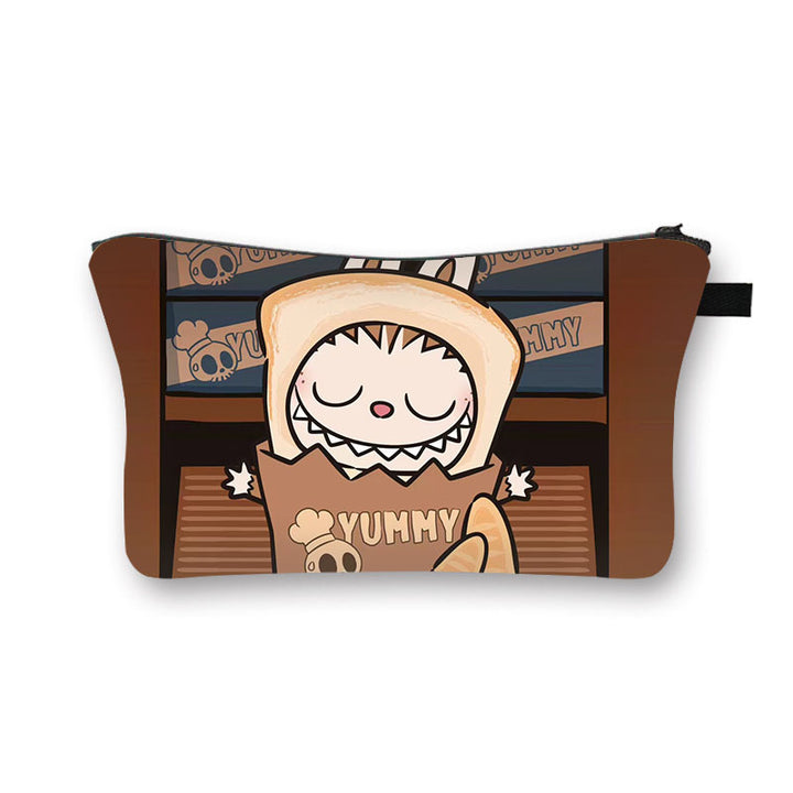 Labubu cosmetic bag portable toiletry bag