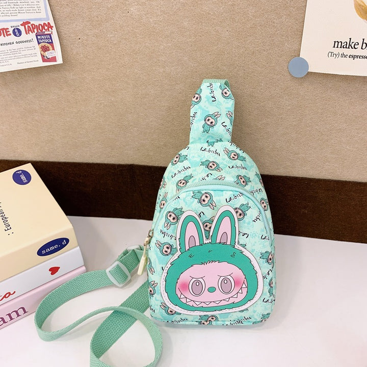 Children's Labubu chest bag cartoon labubu crossbody bag