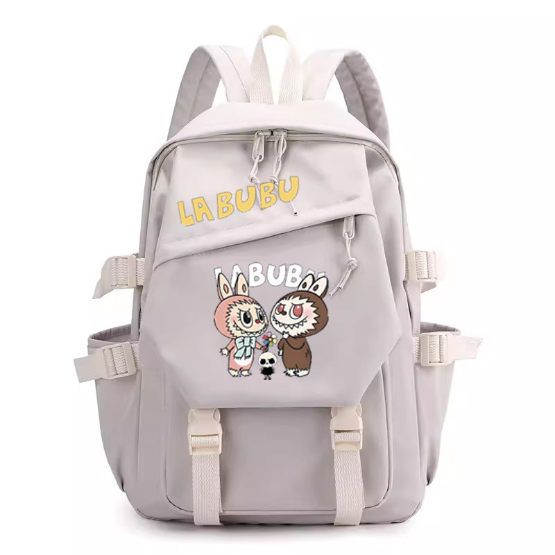 Labubu Student schoolbag large capacity backpack
