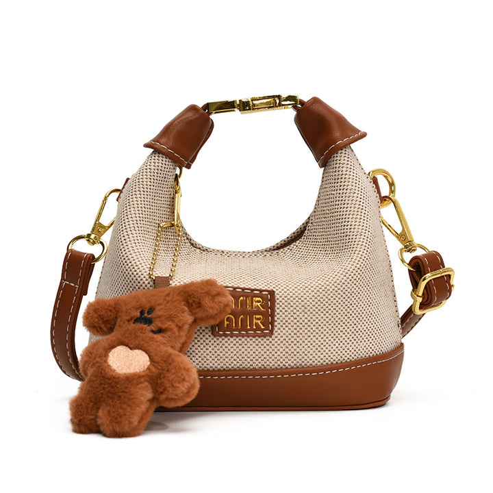 Girls plaid mini handbag shoulder bag