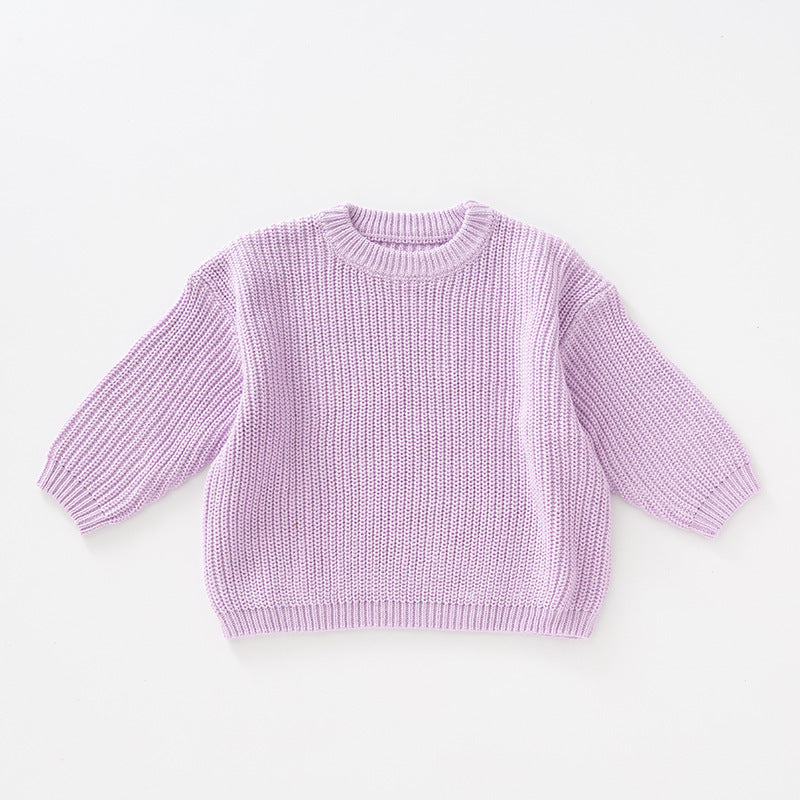 Hand Embroidered Personalized Name Baby Kids Sweater