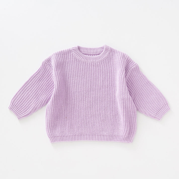 Hand Embroidered Personalized Name Baby Kids Sweater