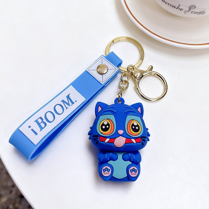 KPOP demon hunters silicone keychain
