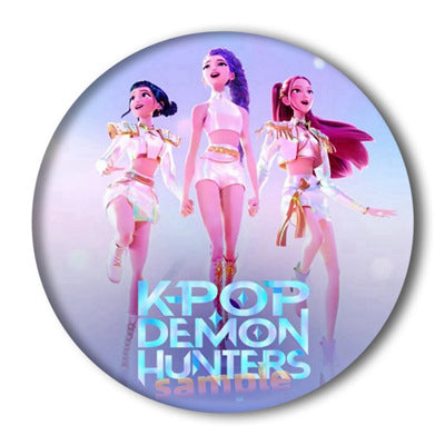 K-pop Demon Hunters Inspired Badges