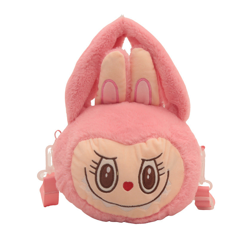 Labubu furry cute handbag labubu crossbody bag