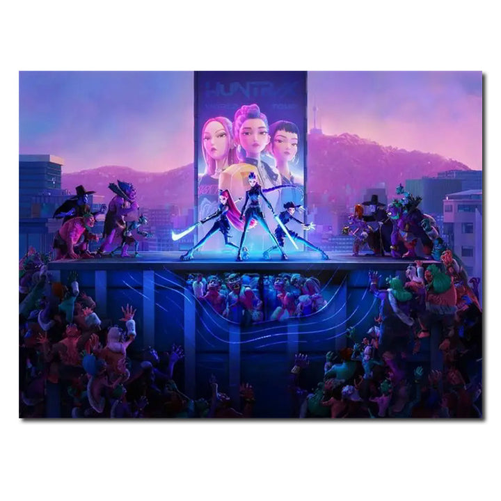 K-pop Demon Hunters Printed posters