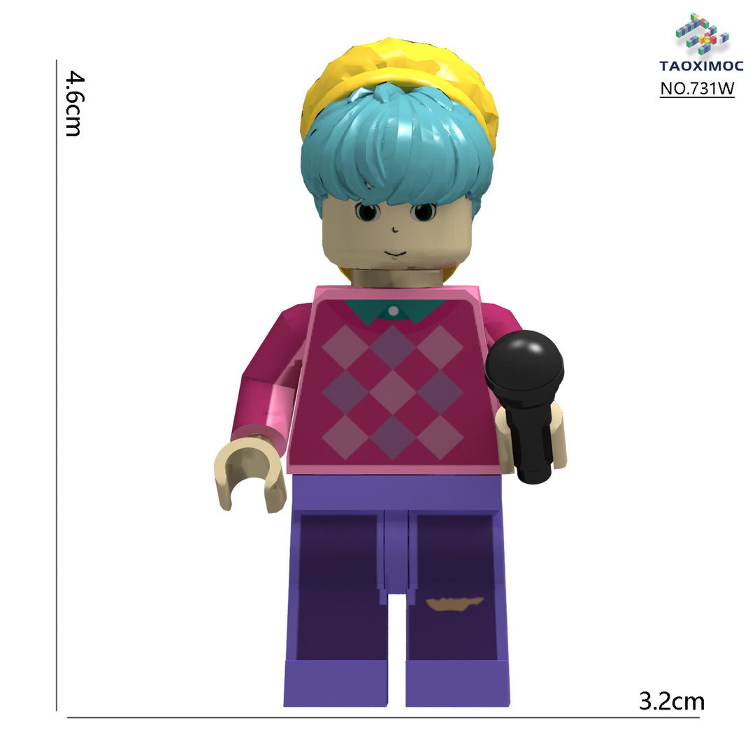 KDH K-pop inspired Mini-doll figure