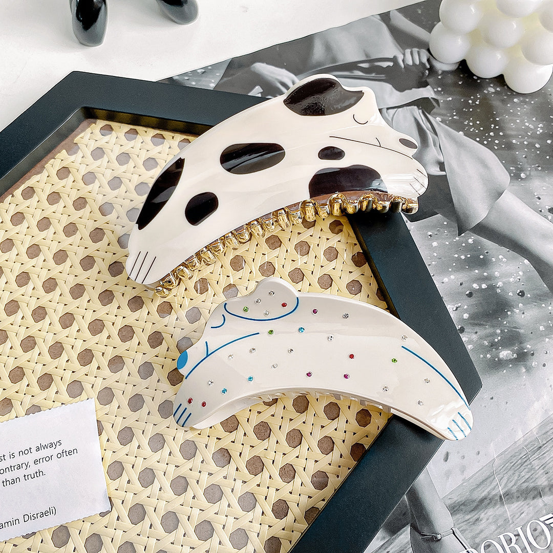 Creative cute pet hair claw clip Childish hair clip