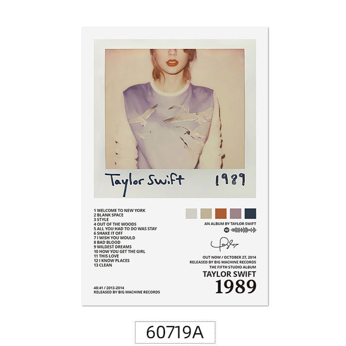 Taylor Swift album cover poster Swiftie gifts